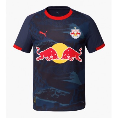 Moški Nogometni dresi RB Leipzig Gostujoči 2025-26 Kratek Rokav Moški Nogometni dresi RB Leipzig Gostujoči 2025-26 Kratek Rokav